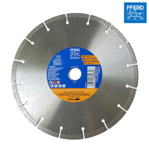 PFERD ใบเพชรตัดคอนกรีตฟันร่องขนาด9นิ้วหนา 2.3mmรูกลาง22.23mm