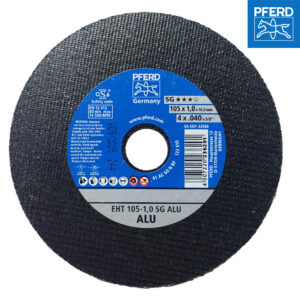 PFERD แผ่นตัดอะลูมิเนียม ขนาด 4 นิ้ว หนา 1.0 mm