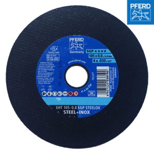 PFERD แผ่นตัดสแตนเลสและเหล็ก ขนาด 4 นิ้ว หนา 0.8 mm