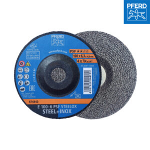 PFERD ใบเจียรสเตนเลสและเหล็กแบบหนา ขนาด 4 นิ้ว หนา 6.0 mm