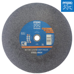 PFERD แผ่นตัดสแตนเลสและเหล็กขนาด 14 นิ้ว 2.8mm รูกลาง 25.4mm