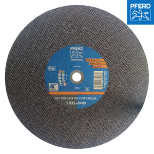 PFERD แผ่นตัดสแตนเลสและเหล็ก ขนาด 16 นิ้ว บาง 3.8 มิล  รูกลาง 25.4mm
