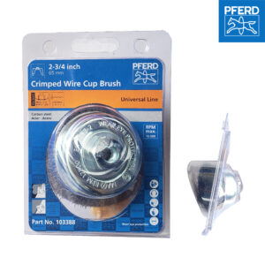 PFERD แปรงลวดถ้วยสำหรับงาน Medium Duty M10 Steel ขนาด 65mm